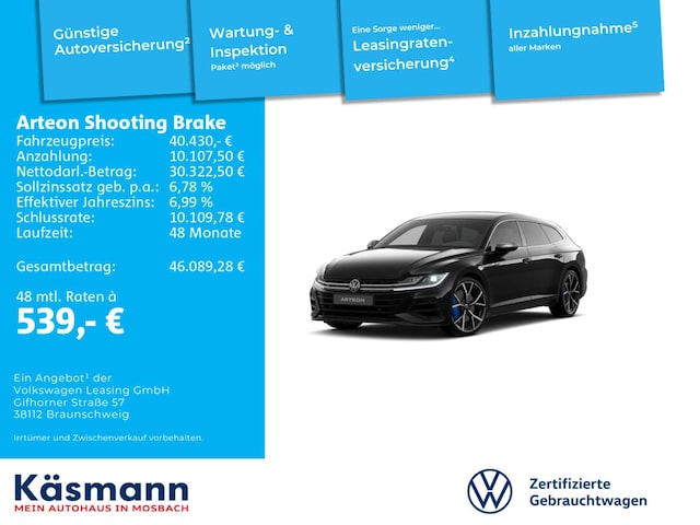 Volkswagen Arteon Shooting Brake Arteon Shooting Brake R 4M AHK KAM EASYOPEN