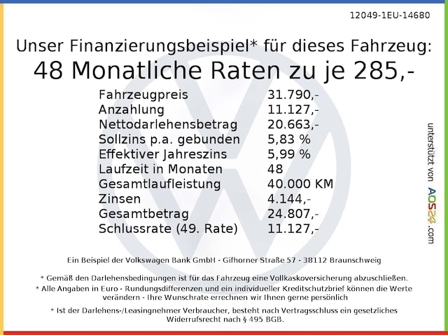 Volkswagen Golf 1.5 TSI Golf VIII