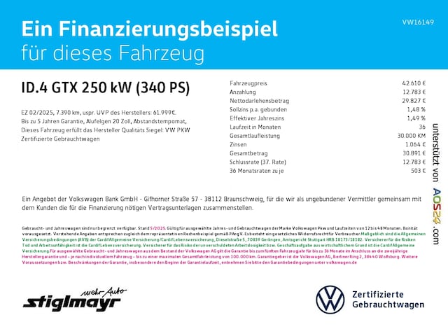 Volkswagen ID.4 GTX IQ.Drive