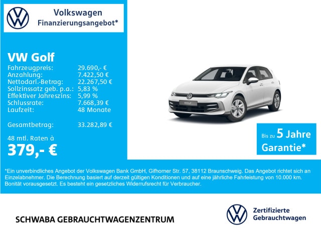 Volkswagen Golf 1.5 eTSI DSG Golf VIII Life