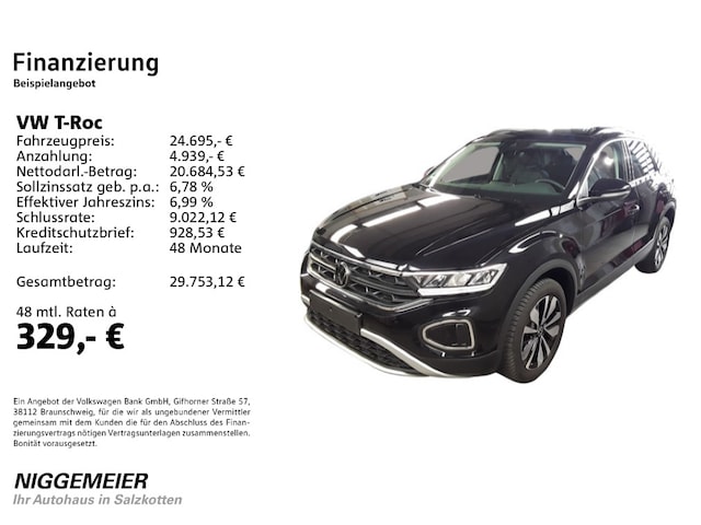 Volkswagen T-Roc 1.0 TSI