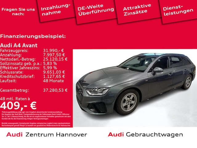 Audi A4 35 TFSI Avant S-Line S-Tronic