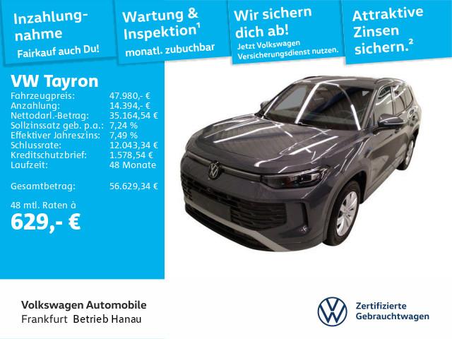 Volkswagen Tayron 2.0 TDI 4Motion DSG Life