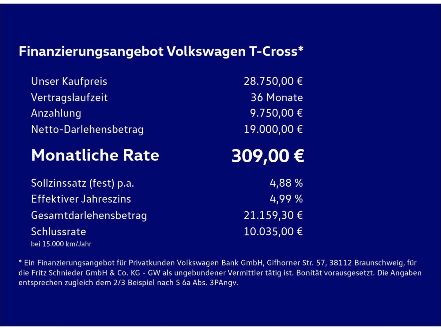 Volkswagen T-Cross 1.0 TSI R-Line