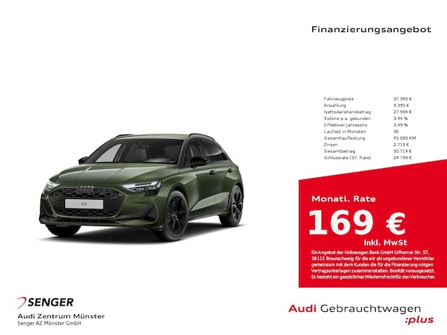 Audi A3 30 TFSI S-Tronic Sportback