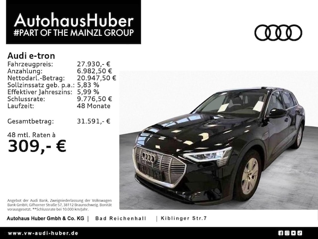 Audi e-tron 50 Quattro