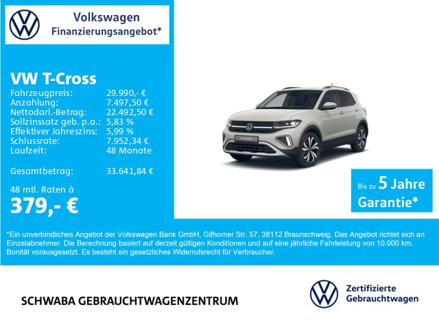 Volkswagen T-Cross 1.5 TSI DSG Style