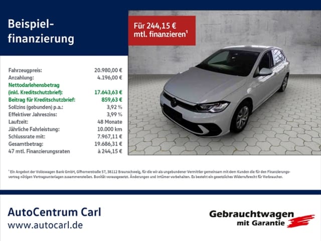 Volkswagen Polo 1.0 TSI DSG