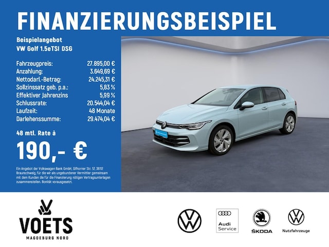 Volkswagen Golf 1.5 eTSI DSG