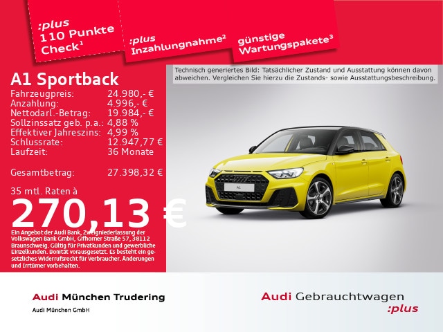 Audi A1 35 TFSI S-Line S-Tronic Sportback