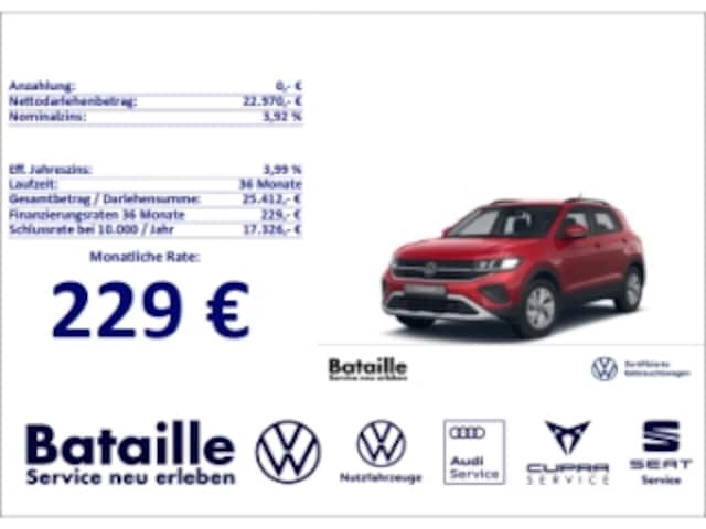 Volkswagen T-Cross 1.0 TSI Life
