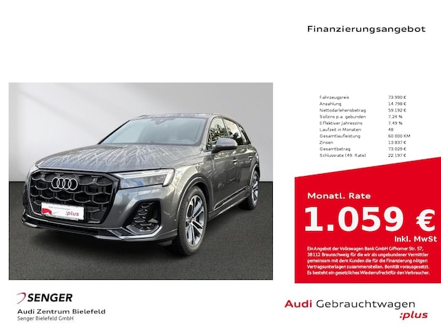 Audi Q7 50 TDI Quattro S-Line