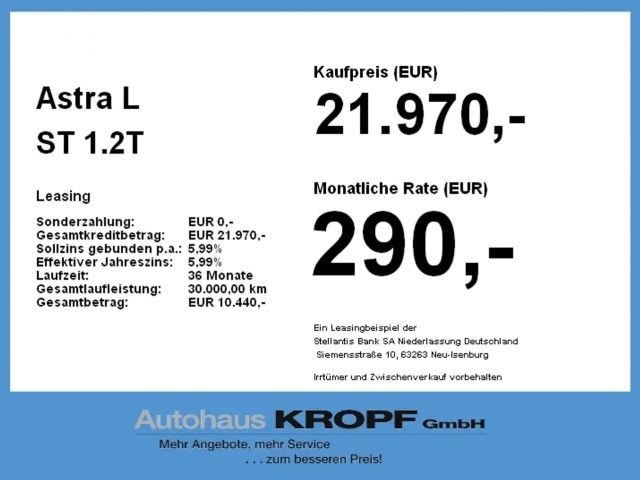 Opel Astra 1.2 Turbo Sports Tourer