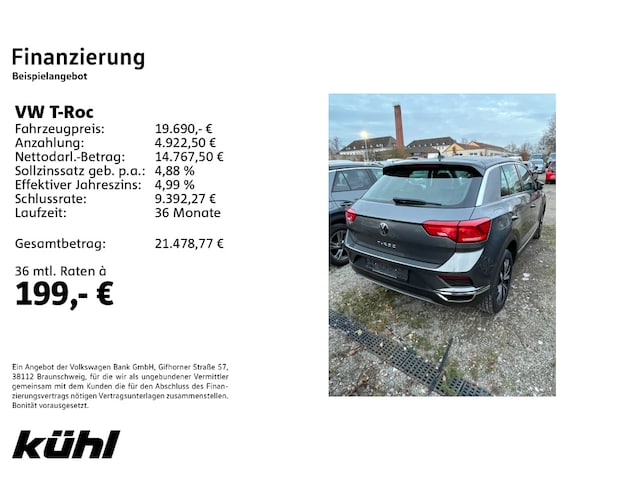 Volkswagen T-Roc 1.0 TSI Style