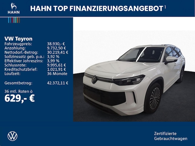 Volkswagen Tayron 1.5 eTSI DSG Life