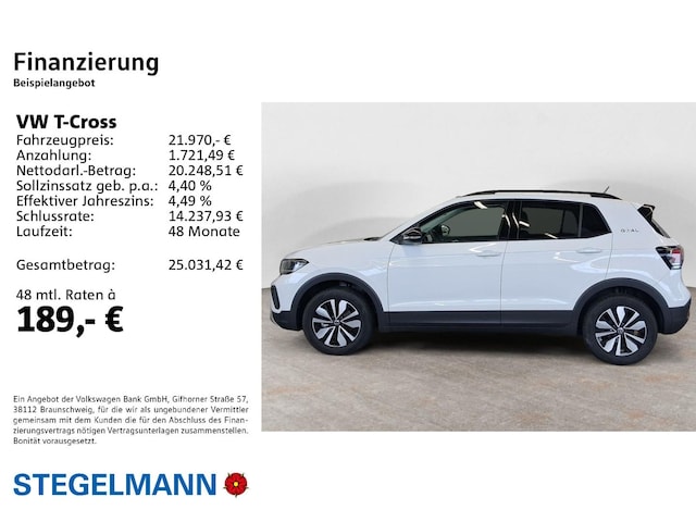 Volkswagen T-Cross 1.0 TSI