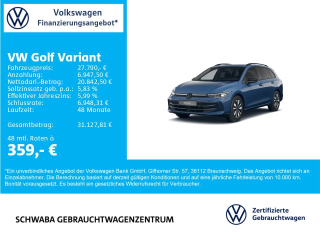 Volkswagen Golf 1.5 TSI Golf VIII Variant