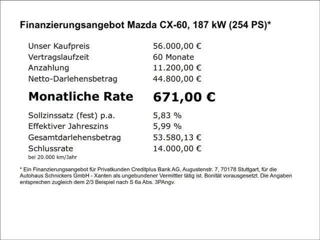 Mazda CX-60 Homura Plus