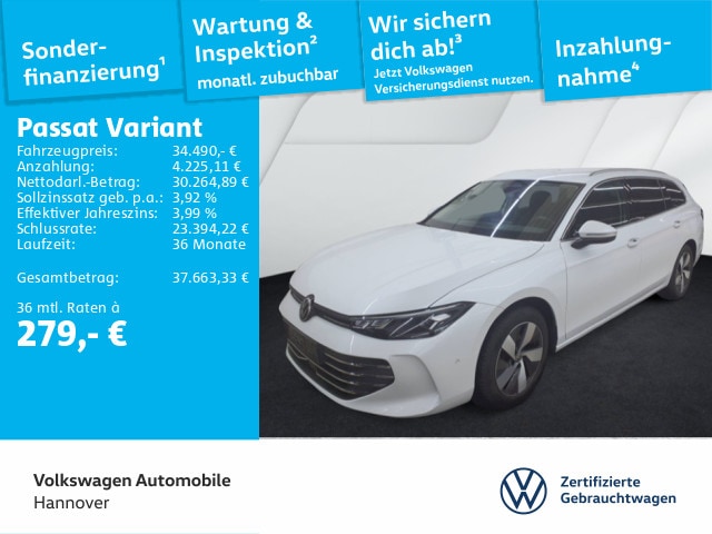 Volkswagen Passat 2.0 TDI Business DSG Variant