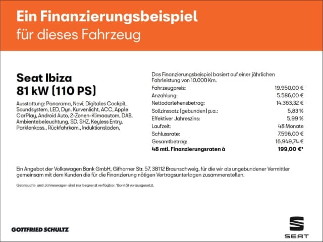 Seat Ibiza 1.0 TSI DSG FR-lijn