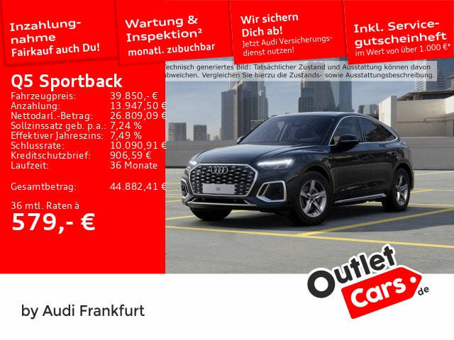 Audi Q5 40 TFSI Quattro S-Tronic Sportback