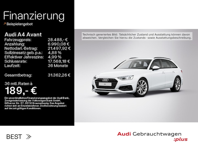 Audi A4 35 TFSI Avant S-Tronic