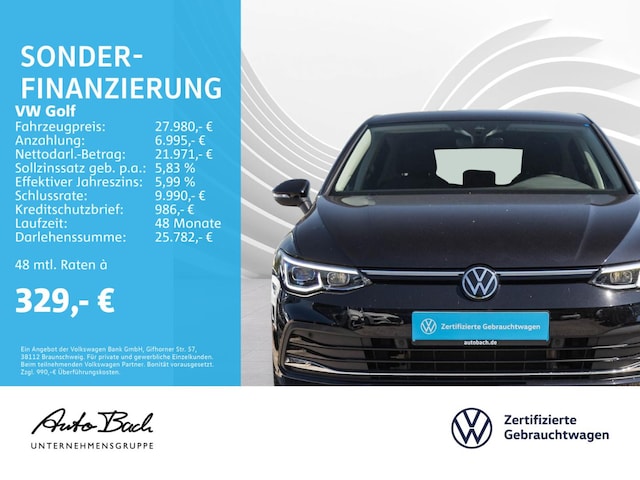 Volkswagen Golf 1.5 TSI DSG Golf VIII