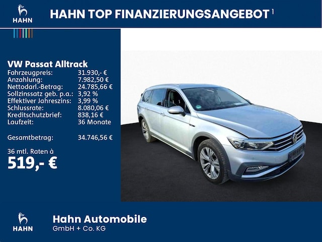 Volkswagen Passat 2.0 TDI AllTrack DSG Variant