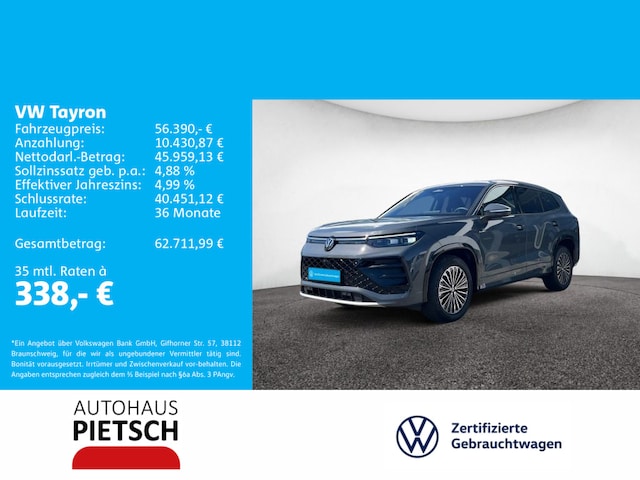 Volkswagen Tayron 4Motion DSG R-Line