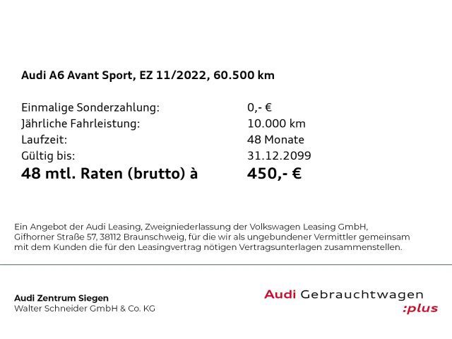 Audi A6 45 TFSI Sport