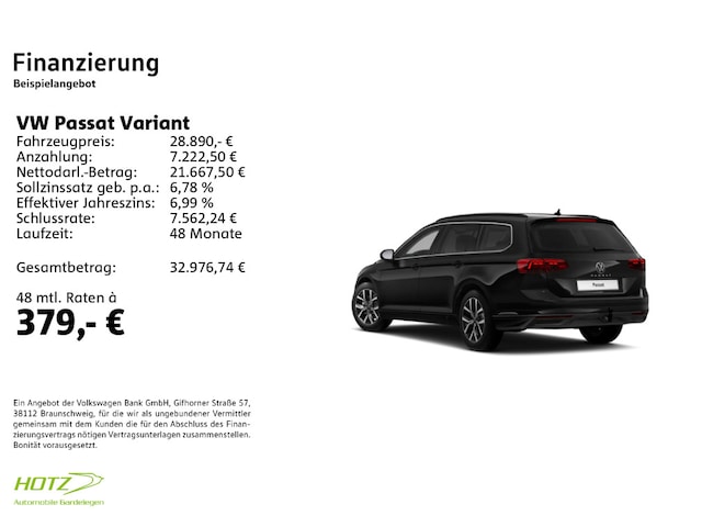 Volkswagen Passat 2.0 TDI Business DSG Variant