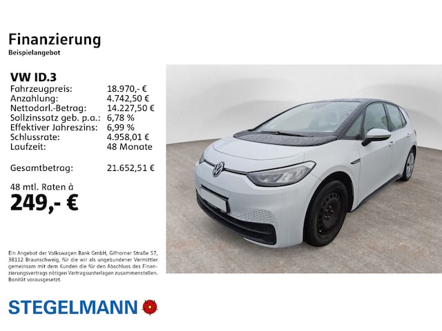 Volkswagen ID.3 58 KWh Performance Pro