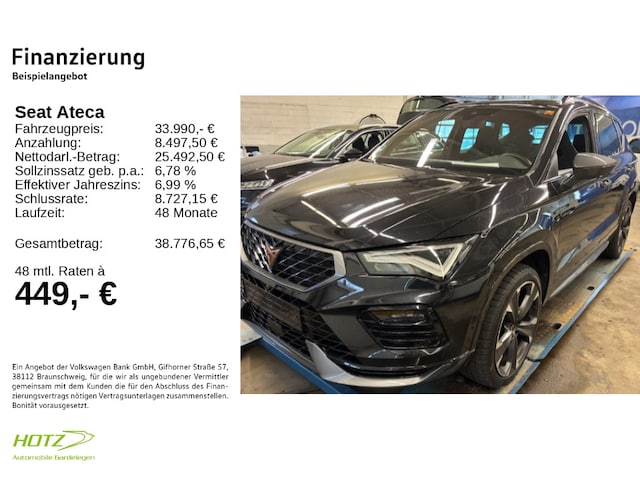 Cupra Ateca 2.0 TSI 4Drive DSG VZ