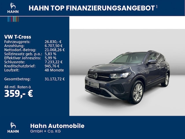 Volkswagen T-Cross 1.0 TSI DSG Life