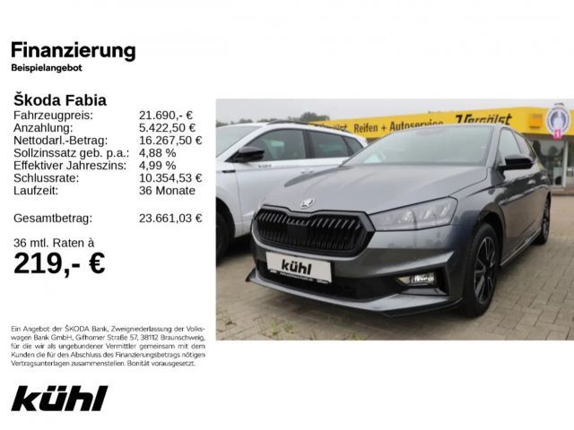 Skoda Fabia 1.0 TSI Monte Carlo iV