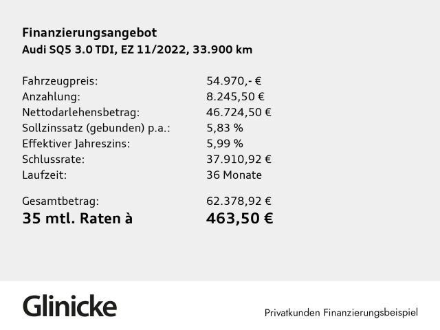 Audi SQ5 3.0 TDI Quattro