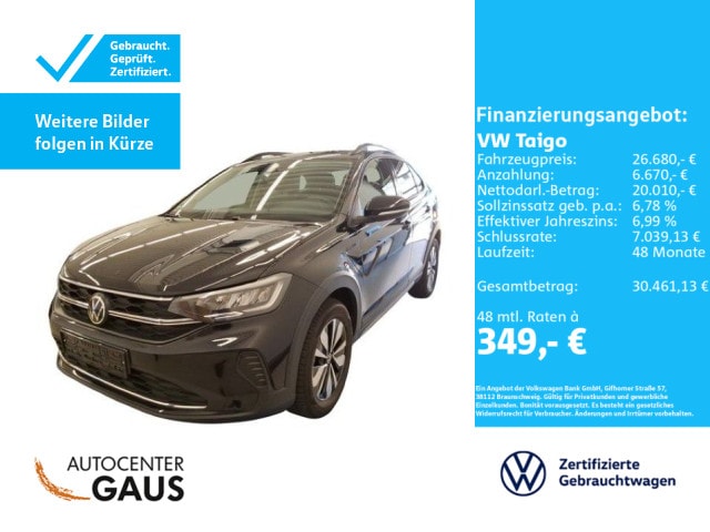Volkswagen Taigo 1.0 TSI DSG