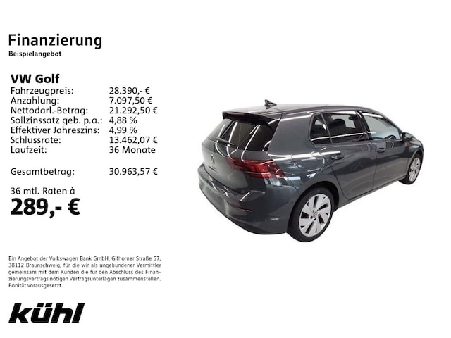 Volkswagen Golf 2.0 TDI Golf VIII Life