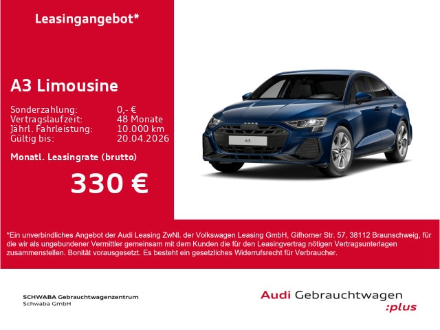 Audi A3 S-Line S-Tronic Sedan