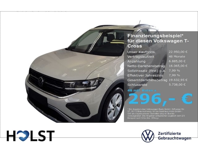 Volkswagen T-Cross 1.0 TSI IQ.Drive Life
