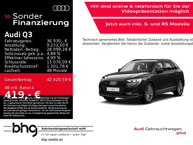 Audi Q3 45 TFSI Quattro S-Tronic