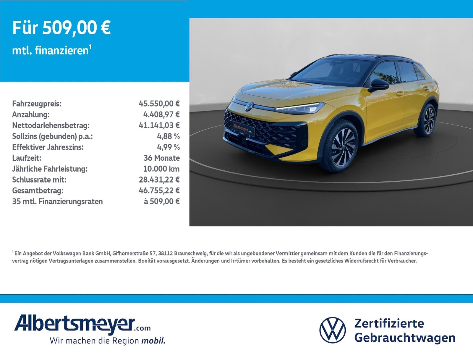 Volkswagen T-Roc 1.5 eTSI DSG R-Line