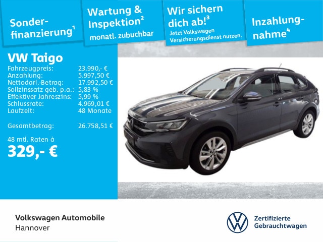 Volkswagen Taigo 1.5 TSI DSG Life