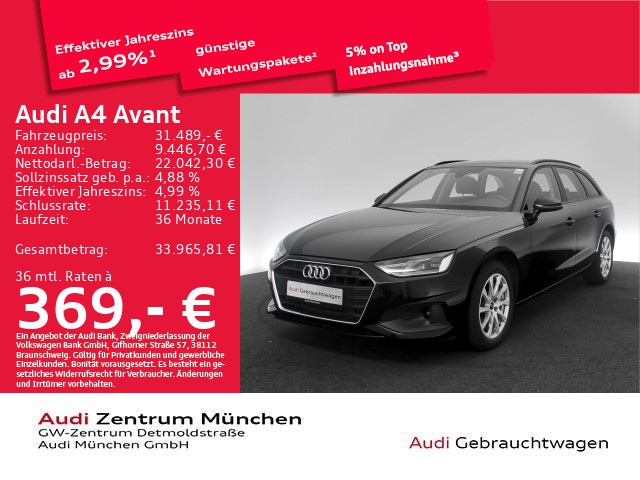 Audi A4 40 TFSI Avant S-Tronic