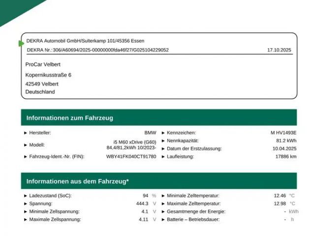 BMW i5 M-Sport M60 Sedan xDrive