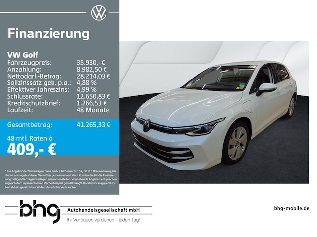 Volkswagen Golf DSG Style eHybrid