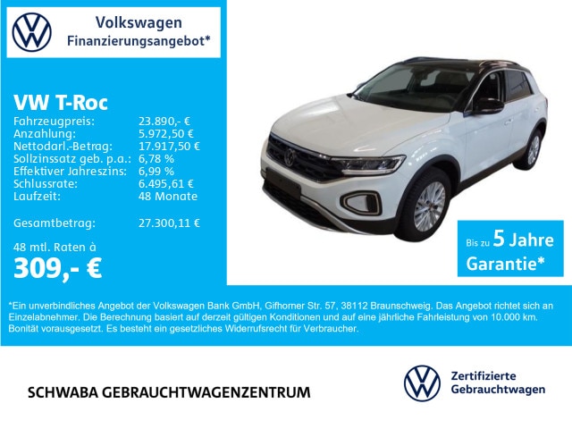 Volkswagen T-Roc 1.0 TSI Life