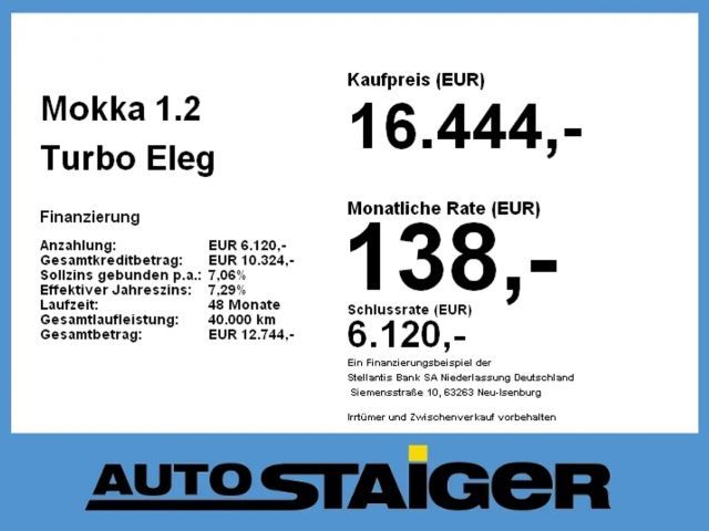 Opel Mokka 1.2 Turbo Turbo