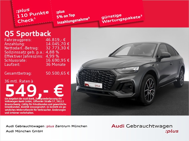 Audi Q5 40 TDI Quattro S-Tronic Sportback