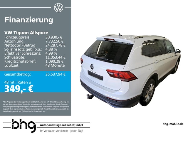 Volkswagen Tiguan 2.0 TDI Allspace DSG Life